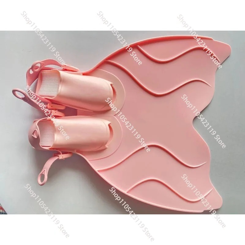 Snorkeling Gear - Meerjungfrauenflossen, Einzelflosse, Freediving-Schnorchelausrüstung, Silikon-Fischflosse für Erwachsene,
