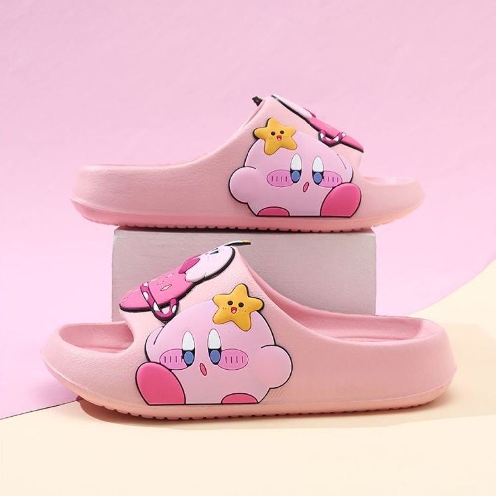 Flippers Swimming - Star Kirby Mädchen-Sandalen mit Rutschfester Weicher