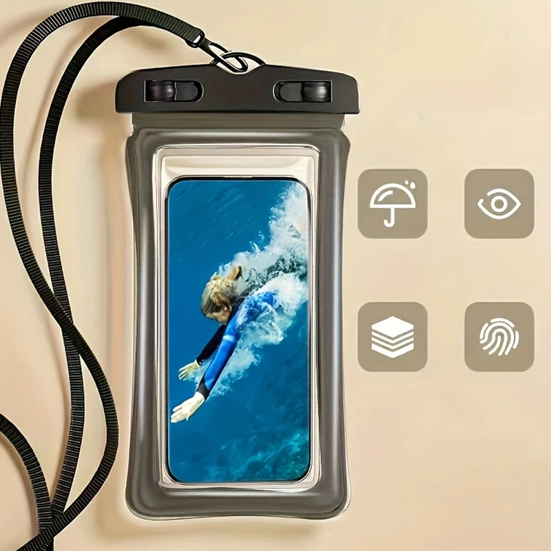 Dry Bag Waterproof - Vollständig Wasserdichte Handyhülle für Unterwasser, Schnee