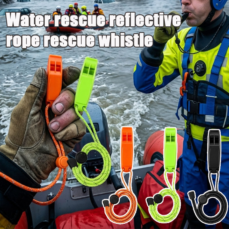 Life Jacket - 1-10 Stück Notfallpfeife Wasserdichtes Überlebens-Rettungssignal mit