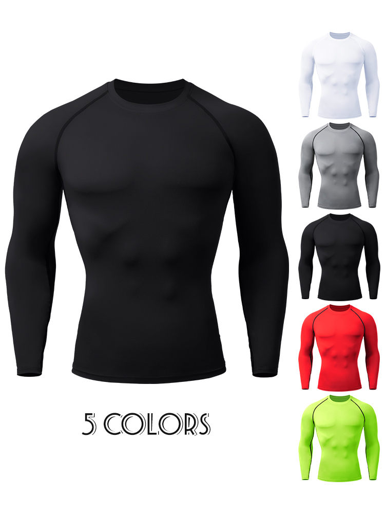 Rash Guard - Kompressions-Shirts für Herren, Rashguard, schnell trocknend,