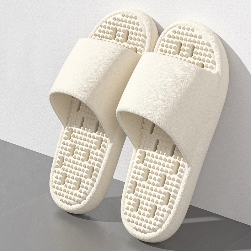 Water Shoes - Damen Sommer-Slipper Rutschfest Schnelltrocknend Dusch-Entwässerungslöcher Weich