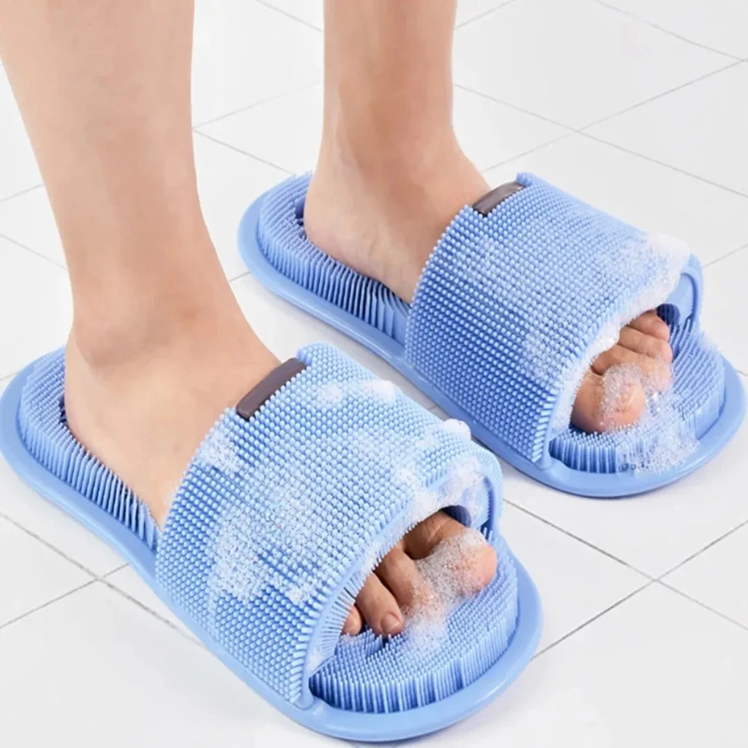Flippers Swimming - 1pc Magie Fuß Waschen Hausschuhe All-round