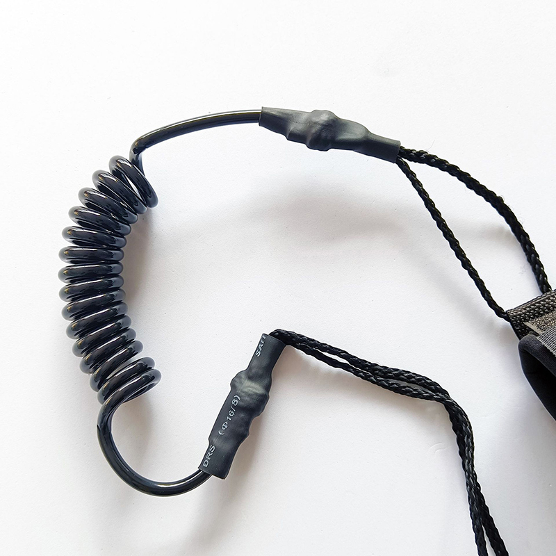 Surfboard Leash - Surfbrett-Raft-Kajak-Seil, Spiralförmige Surfbrett-Leash, Surfing Stand-Up Paddle