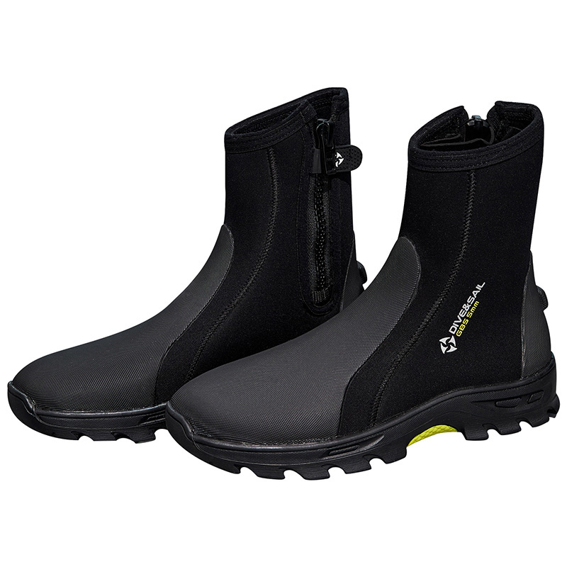 Wetsuit Men - Neopren-Tauchstiefel, 5 mm, Neoprenanzug, Surf-Booties für