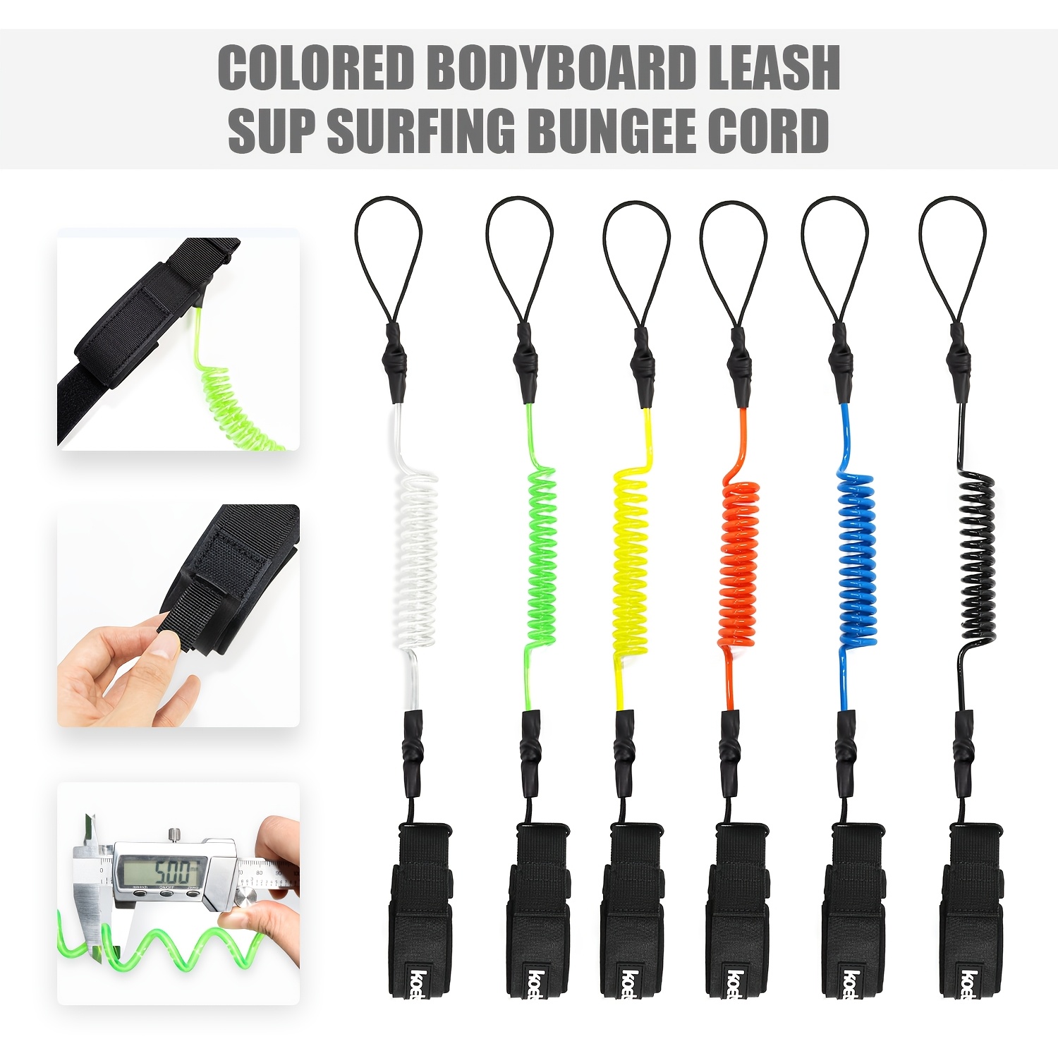 KOETSU Bodyboard-Leash, 5 mm T – Surfboard Leash Bewertung und Preis