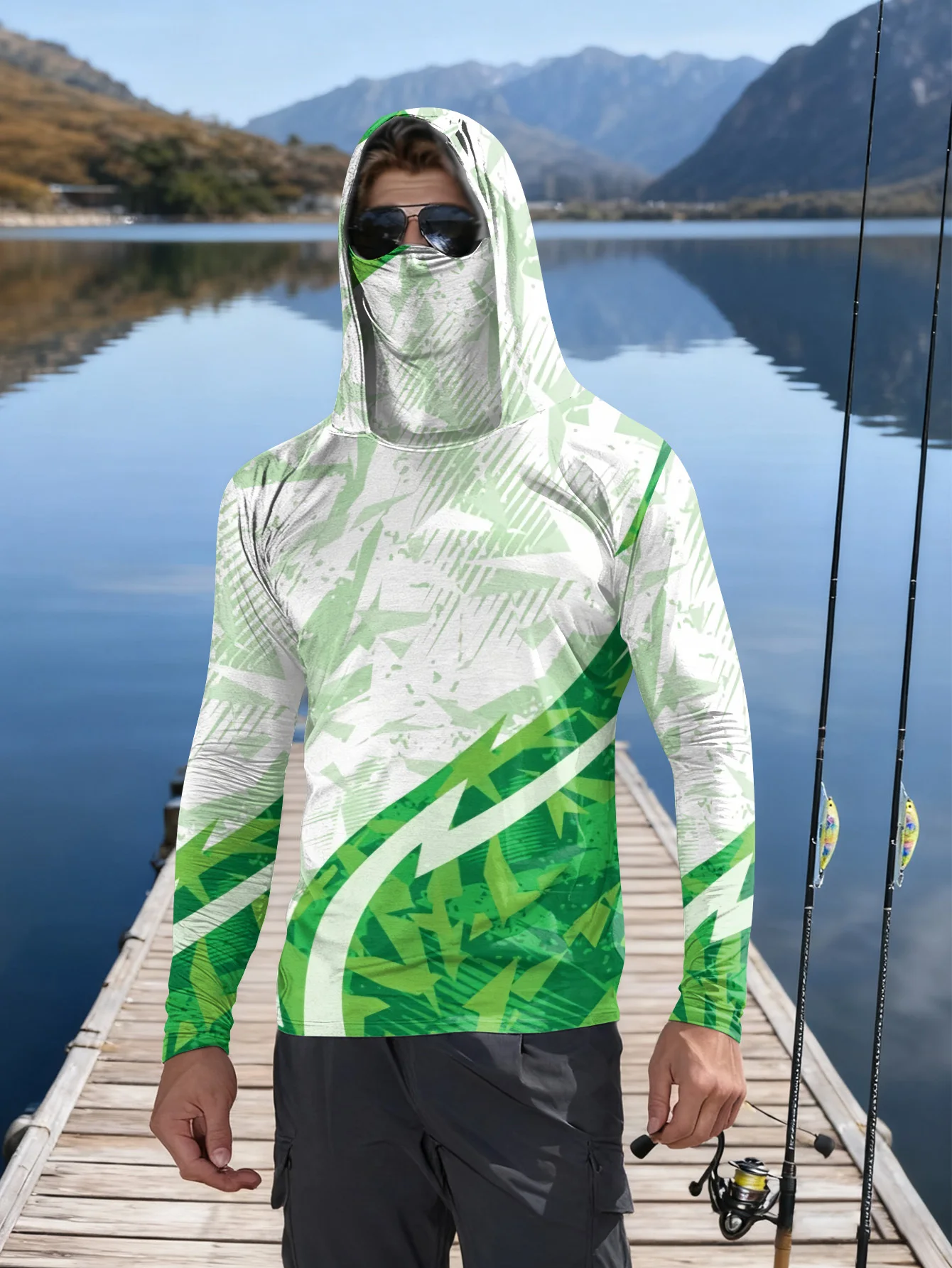 Herren-Anglerhemd mit Kapuze,  – Rash Guard Bewertung und Preis