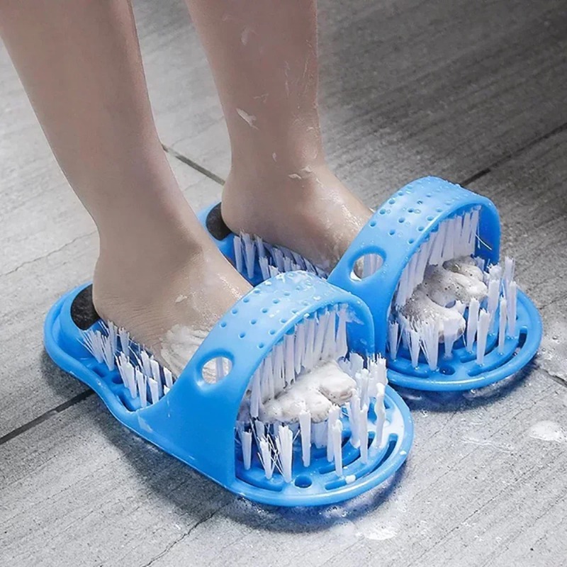 1 Stück Duschfußbürste, Badezi – Flippers Swimming Bewertung und Preis