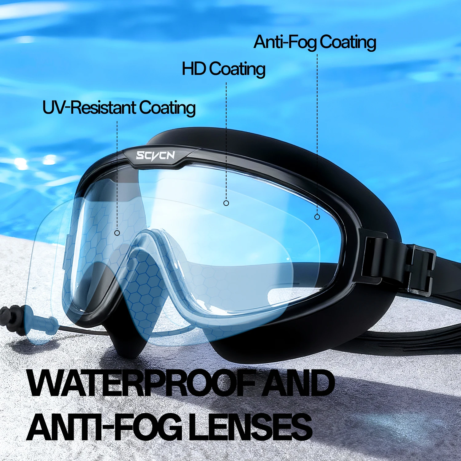 SCVCN Schwimmbrille, professio – Goggles Swim Bewertung und Preis