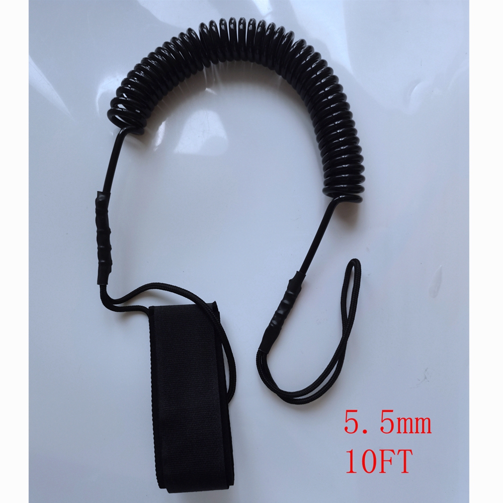 5,5MM 10FT Surfbrett-Fußleine  – Surfboard Leash Bewertung und Preis
