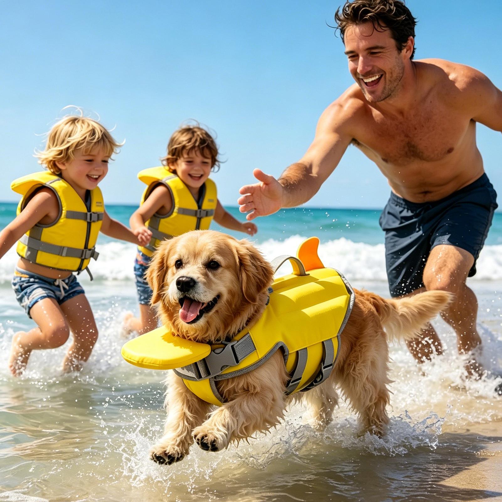 Hundeschwimmweste, tragbar, fü – Life Jacket Bewertung und Preis