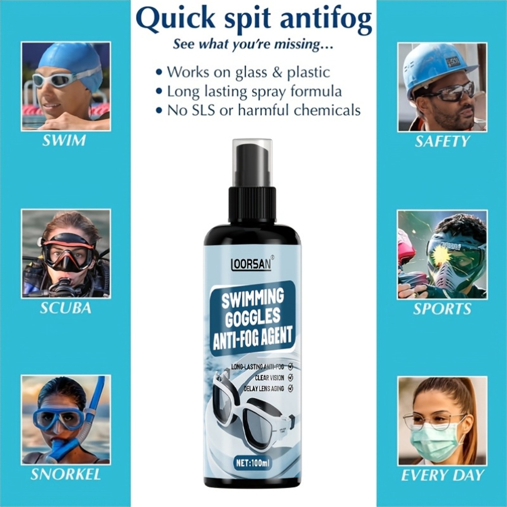 LOORSAN 100ML Anti-Beschlag-Sp – Goggles Swim Bewertung und Preis