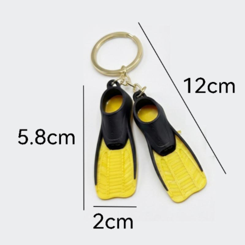 Tauchflosse Schlüsselanhänger  – Flippers Swimming Bewertung und Preis