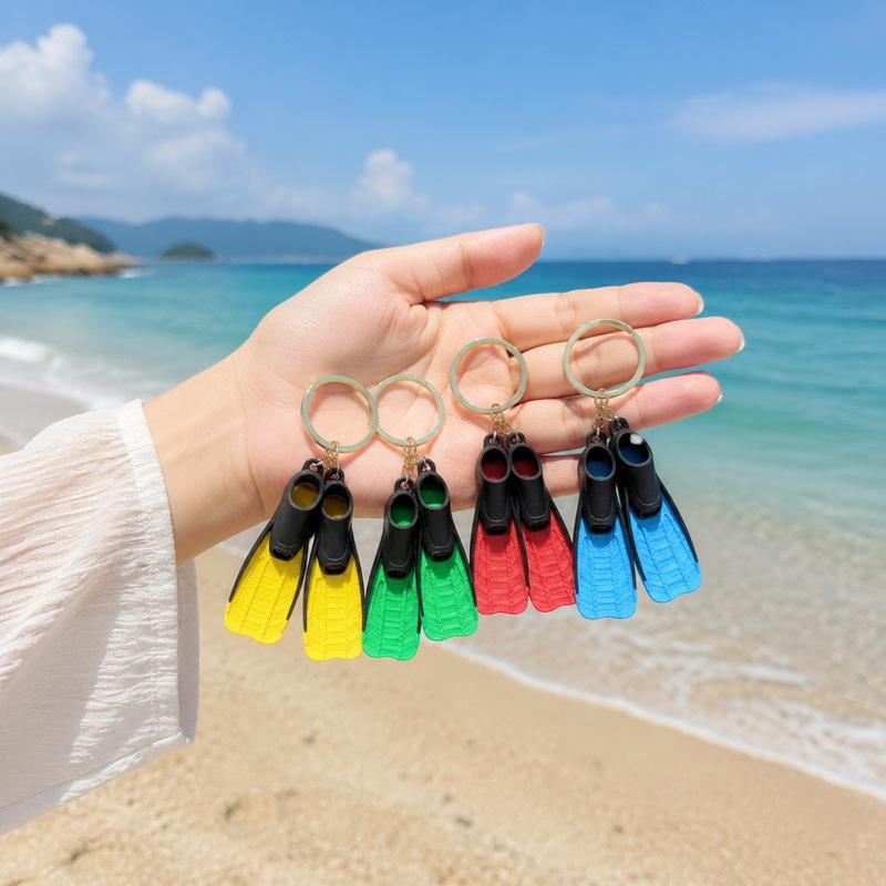Tauchflosse Schlüsselanhänger  – Flippers Swimming Bewertung und Preis